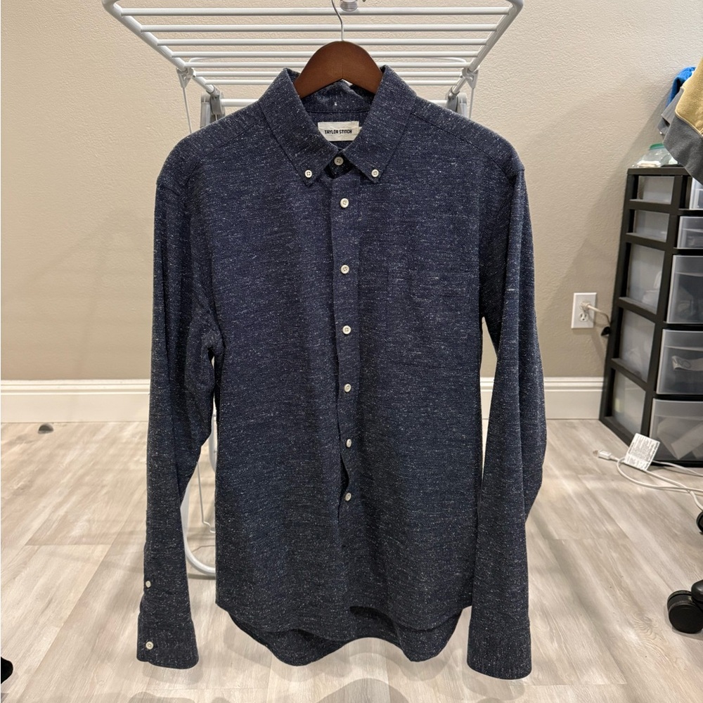 Taylor Stitch The Jack Men’s Textured Dress Shirt - Size 42